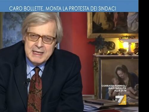 Basta con l'embargo alla Russia, la ricetta di Sgarbi contro il caro bollette