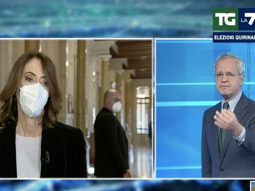 Maratona Quirinale, Mentana fa a fettine la Pravda di Letta: "Non accettiamo lezioncine"