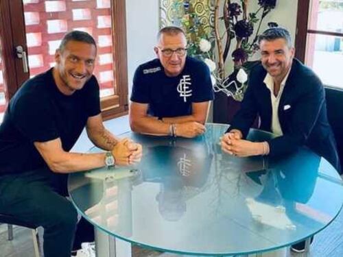 Francesco Totti si mette in società con il procuratore Pietro Chiodi per assistere gli allenatori