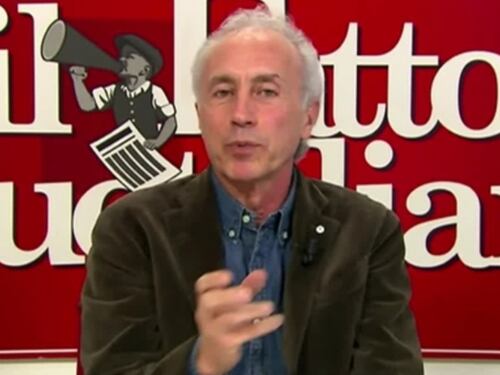 Travaglio stronca il Terzo polo: "Chi sembrano". Calenda e Renzi. Gruber di stucco
