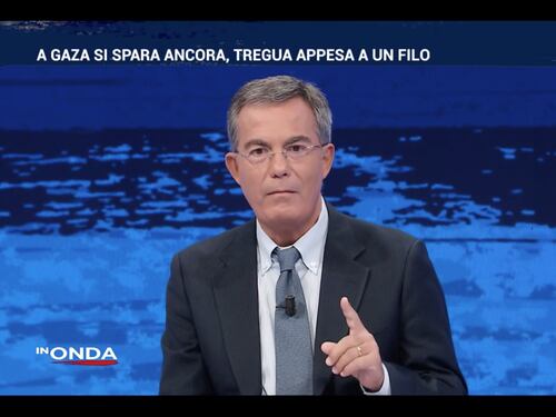 In Onda, Floris sbugiarda Schlein: “Con Meloni nessun rischio per la democrazia”