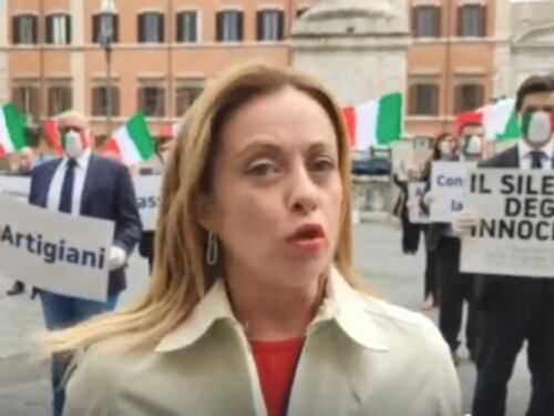 Coronavirus, Giorgia Meloni protesta contro la fase 2: migliaia di italiani a rischio