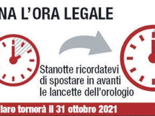 Ora legale 2021, torna domenica 28 marzo: stanotte lancette dell'orologio in avanti