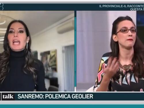 Elisabetta Gregoraci, lite clamorosa con la giornalista a Tv Talk: "Sei prevenuta"