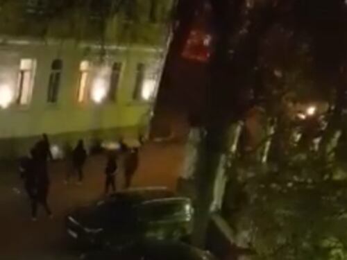 A Mosca assalto dei tifosi russi ai romanisti