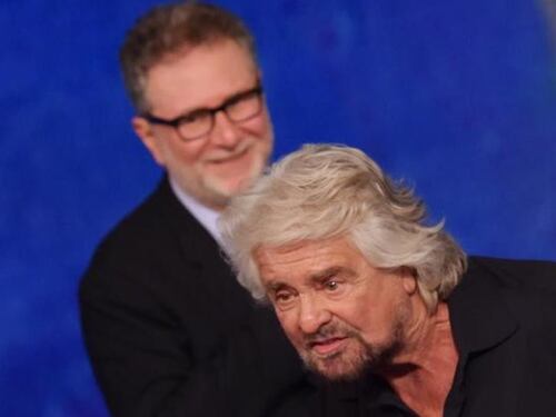 Grillo fa bene solo a Fazio: boom di ascolti per Che tempo che fa