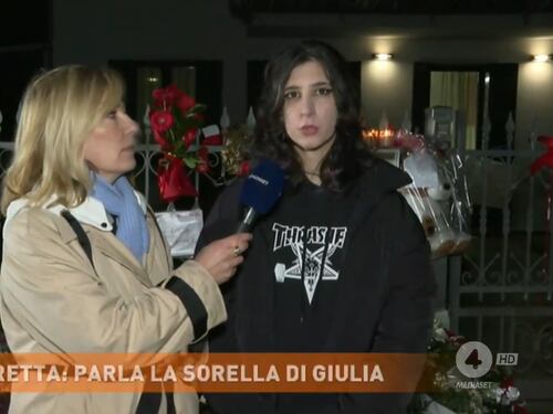 Dritto e rovescio, Giulia Cecchettin: cosa dice la sorella. "Filippo non è un mostro"