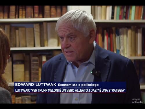4 di Sera, Luttwak e il rapporto Meloni-Trump: “Italia vero alleato degli Usa”