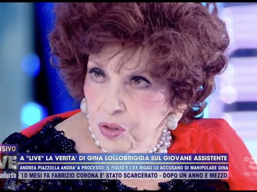 Gina Lollobrigida insulta Rigau. Spunta il racconto choc