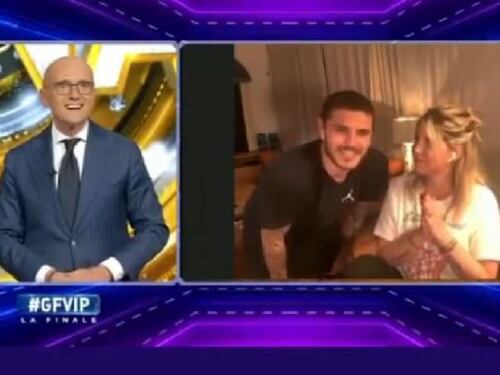 Grande Fratello Vip, Wanda Nara irriconoscibile. E in collegamento spunta Mauro Icardi