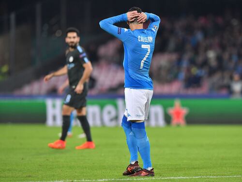 Napoli con un piede fuori dalla Champions