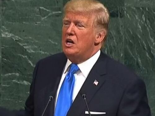 Donald Trump all'Onu: se la Corea del Nord ci attacca la distruggeremo