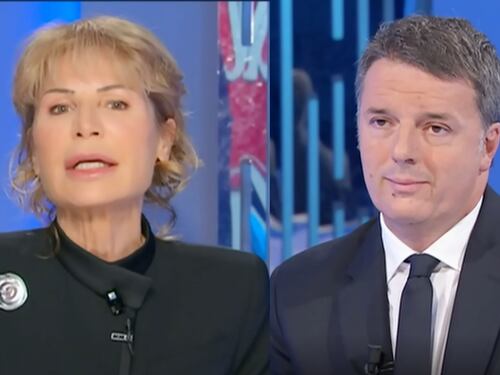 Otto e mezzo, la stoccata di Renzi alla Gruber: è una vedova di Conte! E lei va nel panico