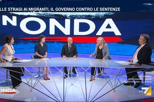 In Onda, Mieli gela lo studio: perché non parliamo di stragi comuniste?