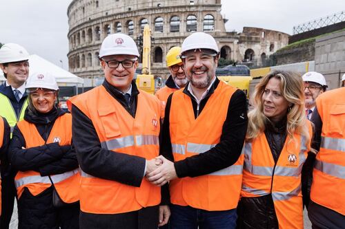 Quando sarà completata la Metro C, Salvini mette il turbo: "Ora acceleriamo"