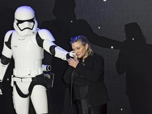 È morta Carrie Fisher, addio alla principessa Leila di Star Wars