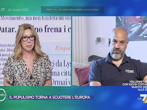 Omnibus, Gianluigi Paragone e la previsione sul M5S: “Esploderà, Giuseppe Conte non è un leader”