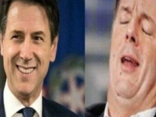 Giuseppe Conte, la gaffe social di Palazzo Chigi: "Renzi a casa"
