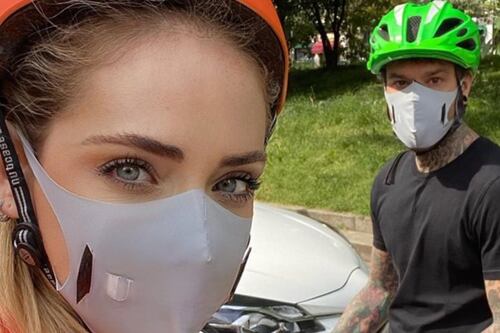 Chiara Ferragni e Fedez portano frutta e verdura agli anziani in difficoltà