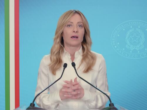 Meloni celebra il made in Italy: "Nei momenti difficili l'Italia dà il meglio di sé"