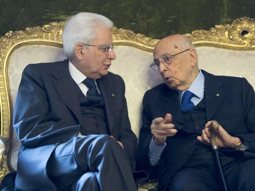 Crisi di governo, Grasso, Boldrini e Napolitano da Mattarella