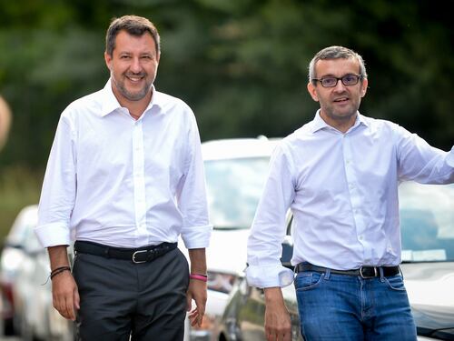 Salvini a tutto tondo davanti la folla di Pinzolo: bordate a Letta e Cirinnà, il reddito di cittadinanza deve sparire