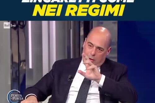 Giorgia Meloni smaschera Nicola Zingaretti: vuole silenziare le opposizioni