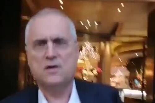 Claudio Lotito e la Supercoppa, l'inglese del patron della Lazio è già un cult