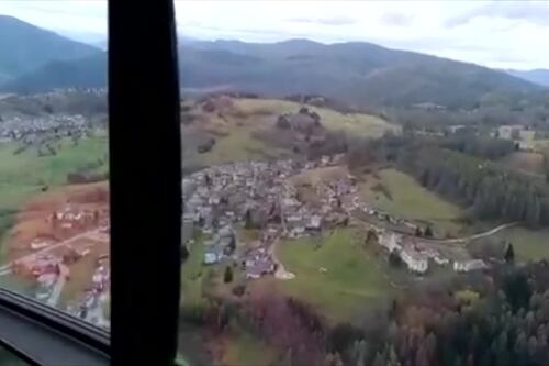Nord-est, ecco valli e boschi distrutti dal vento